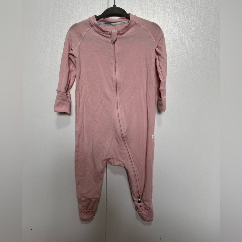 Pink Loulou Lollipop One Piece Footie